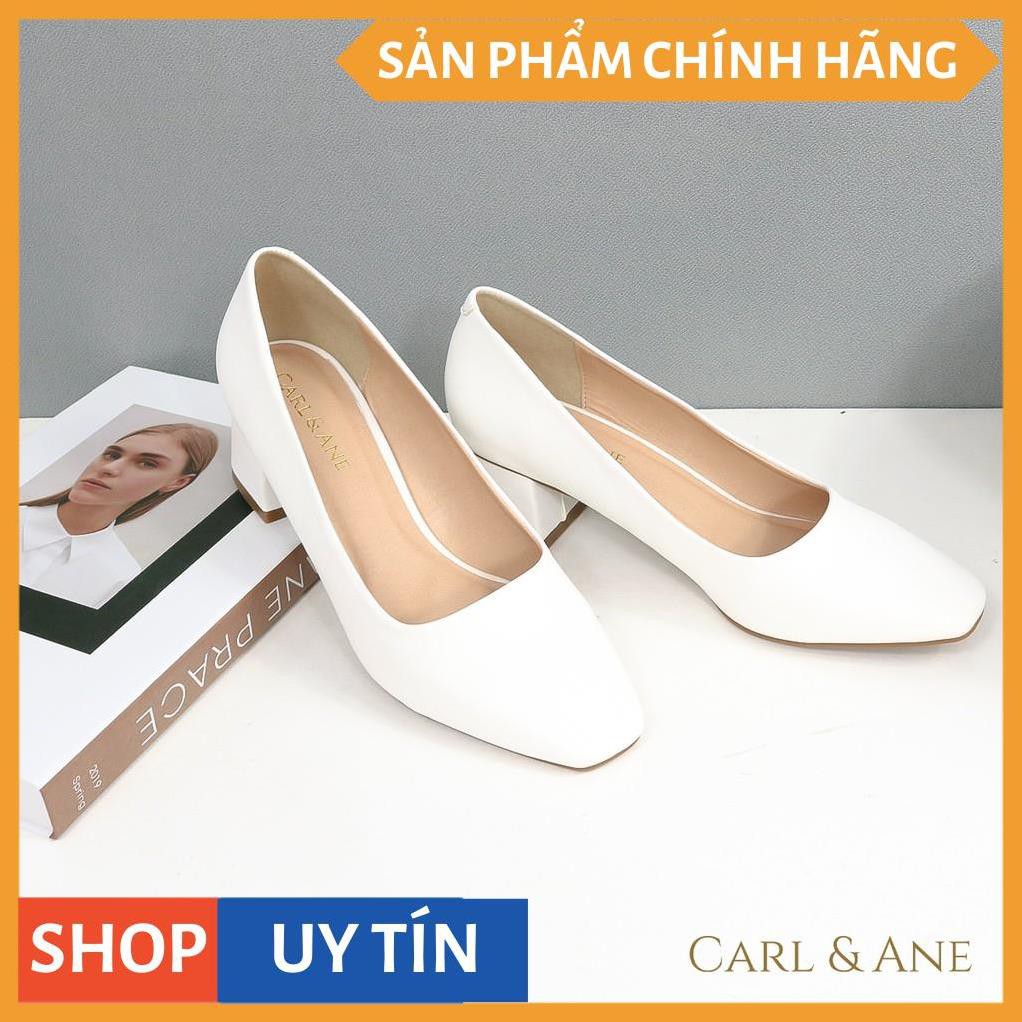 Carl & Ane - [Form lớn lùi 1 size] Giày cao gót thời trang nữ bít mũi kiểu dáng cơ bản cao 5cm màu bò _ CP004 | BigBuy360 - bigbuy360.vn