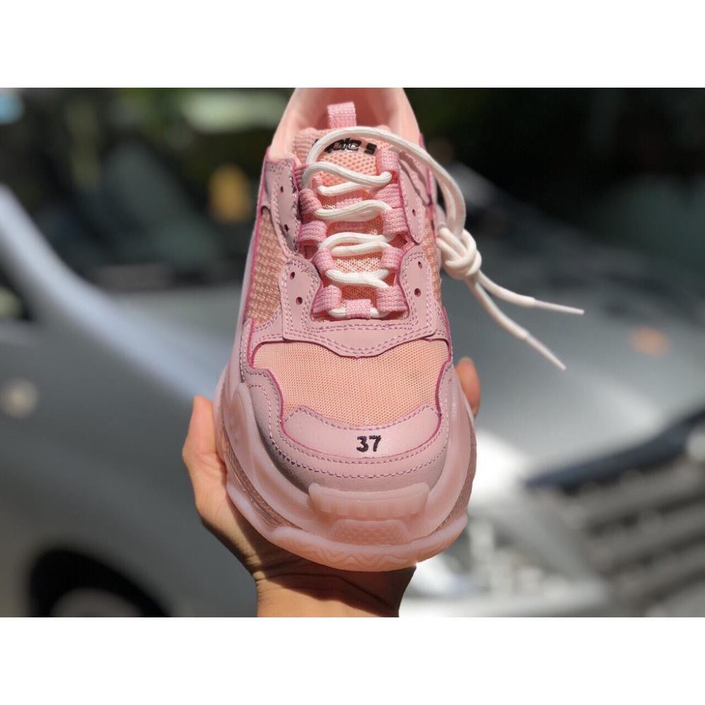 GIày balenciaga đế khí hồng nữ cá tính size 36-39
