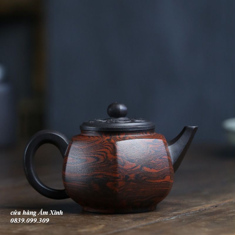 Ấm Tử Sa Nghi Hưng Bác Lãng 310 ml (Lão Tử Nê)