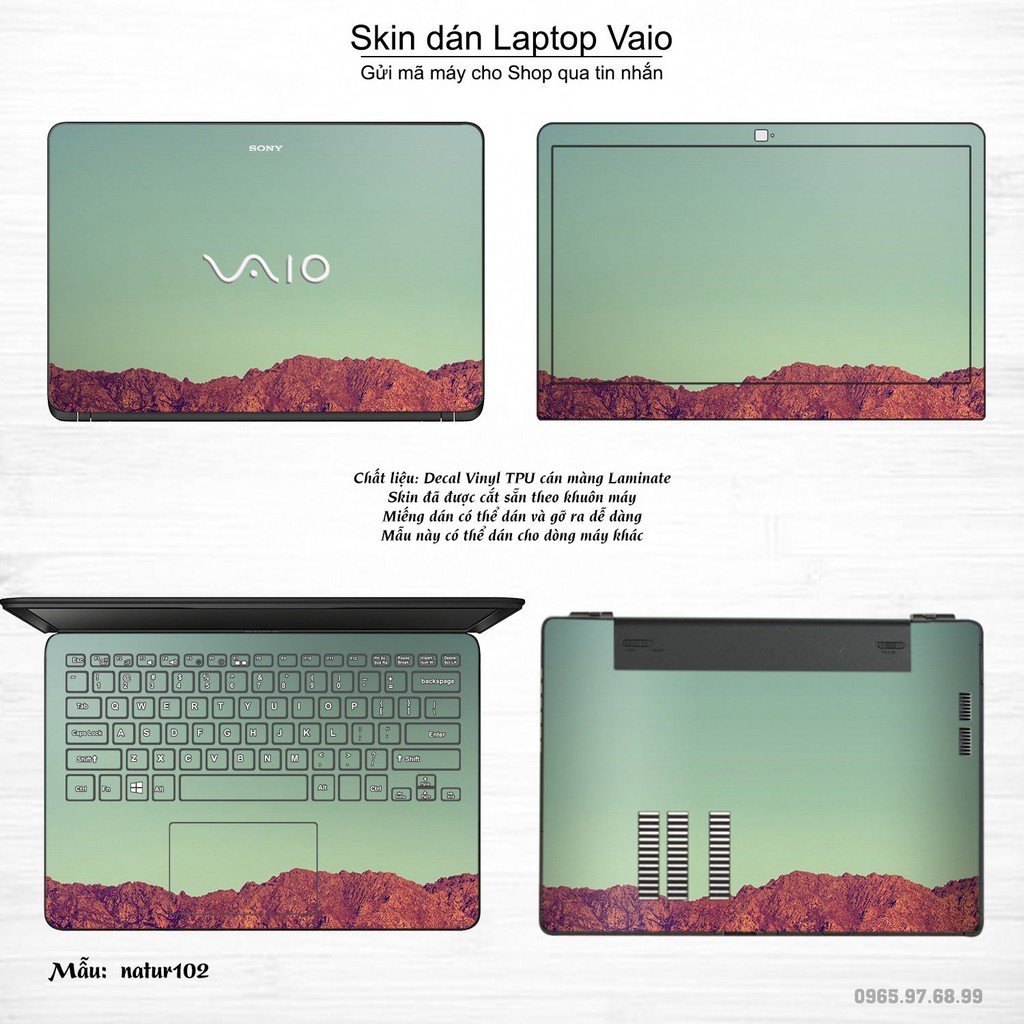 Skin dán Laptop Sony Vaio in hình thiên nhiên _nhiều mẫu 5 (inbox mã máy cho Shop)