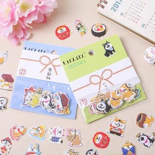[Mới] Sticker / Hình dán chú Cún Shiba (40 trang)
