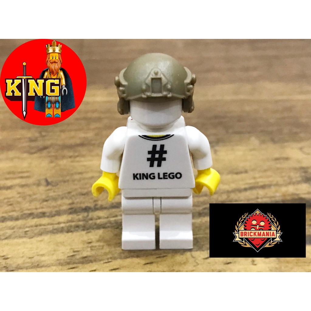 Brickmania Modern FAST Helmet – Dark Tan Phụ kiện đồ chơi LEGO