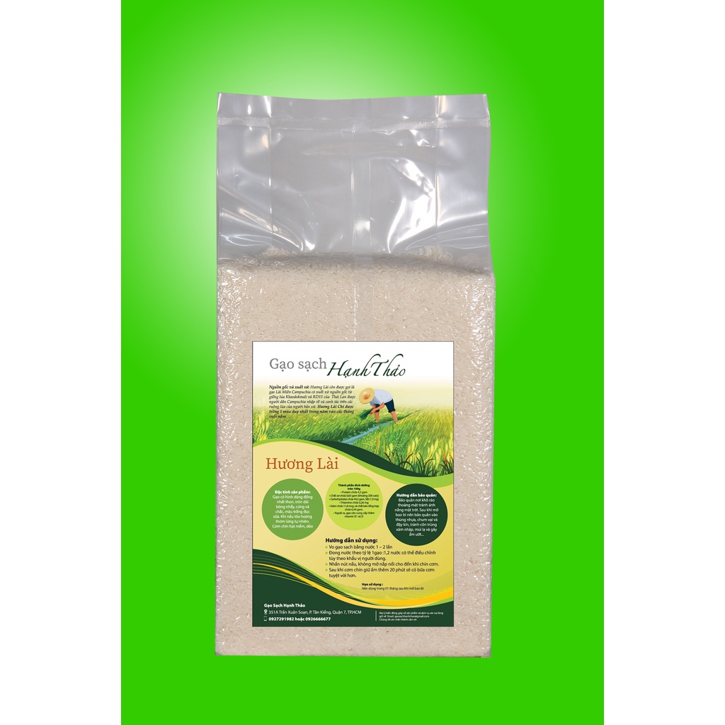 Gạo Hương Lài Hút Chân Không - 5kg