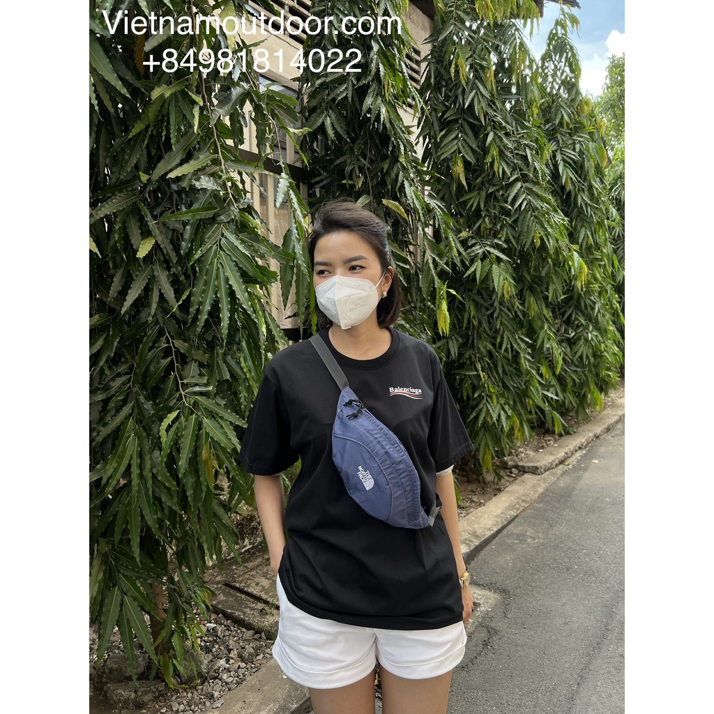 Túi Đeo Chéo 1 Quai Logo THE NORTH FACE - Túi Bao Tử Đeo Bụng Thời Trang [ HÀNG XUẤT DƯ ]