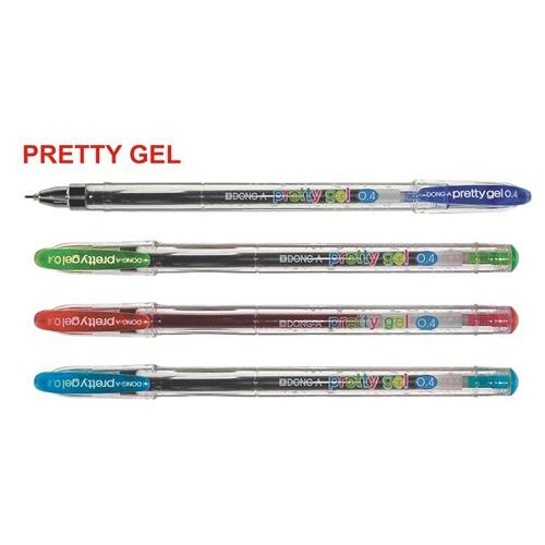Bút viết nước Dong-A Pretty Gel 0.4mm (Sản xuất tại Hàn Quốc)
