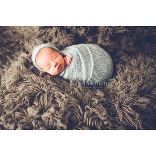 Nón kèm khăn quấn newborn