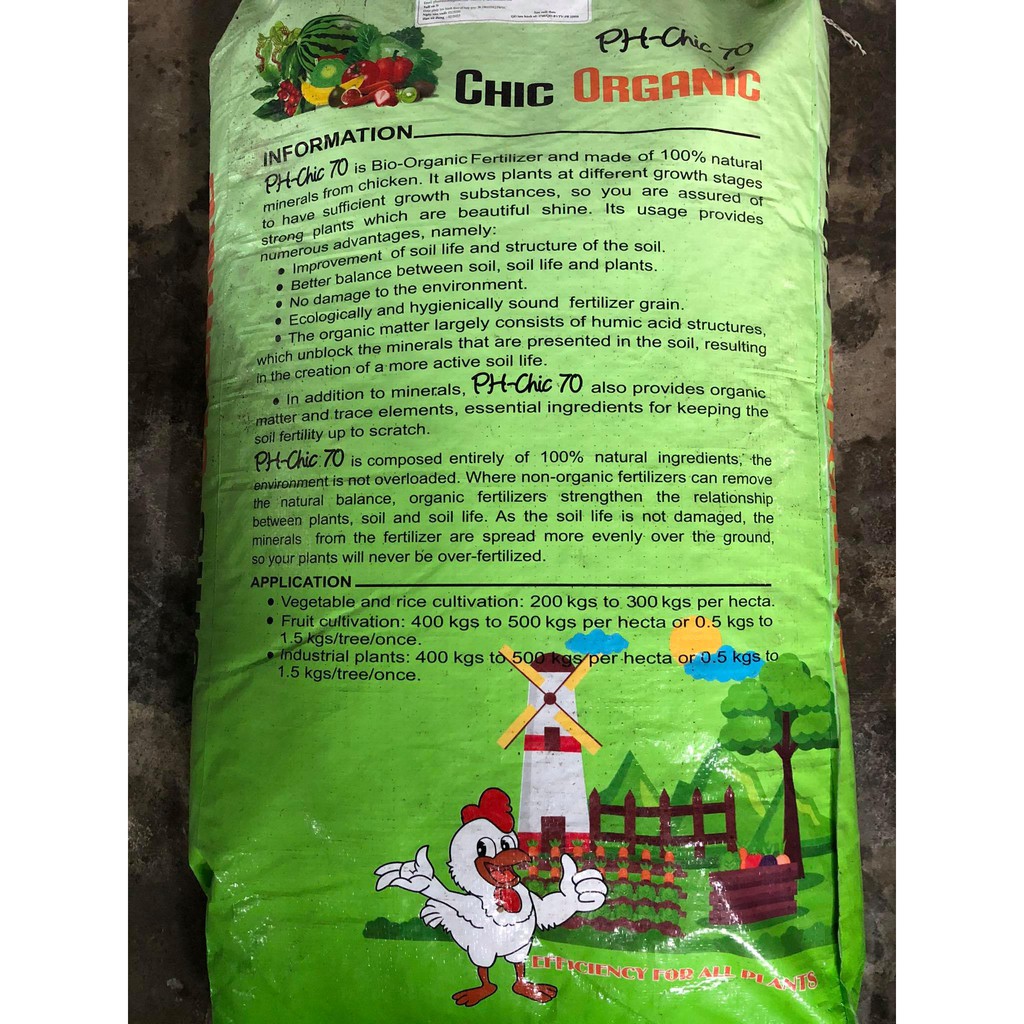 1kg phân bón chuyên hoa hồng ,đam gà ph-chic70 phân nở của úc