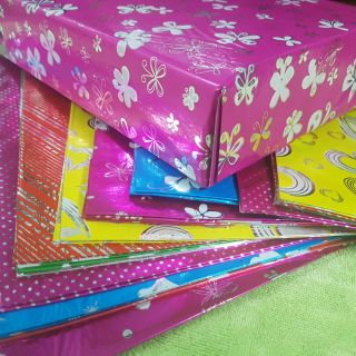 Combo 20 hộp gói quà giấy kiếng 18x22x5