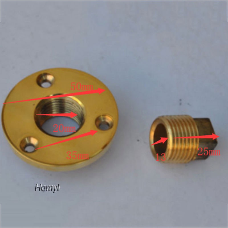 Nút chặn lỗ thoát nước hình tròn 1" bằng đồng cho 1/2''NPT | BigBuy360 - bigbuy360.vn