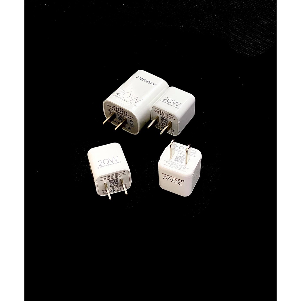 Sạc cao cấp PISEN Quick Teeny PD sạc nhanh, công suất sạc 20W, nhỏ gọn, model: TS-C136 - Hàng chính hãng, bh 18 tháng
