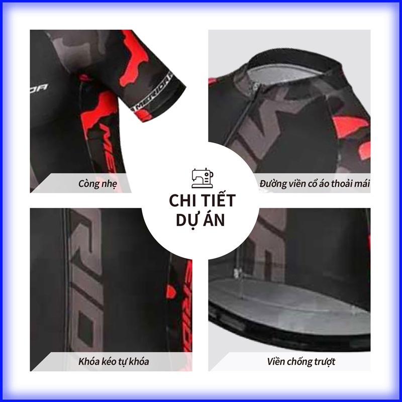 Bộ Quần Áo Đi Xe Đạp Thể Thao Cho Namquần đạp xe