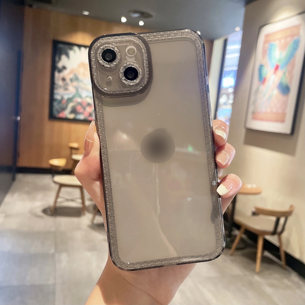 Ốp Điện Thoại TPU Trong Suốt Cạnh Vuông Cho iPhone 13 12 11 Pro Max Promax XS Max XR X