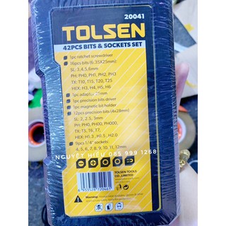 [VN] Bộ 42 chi tiết Tolsen 20041