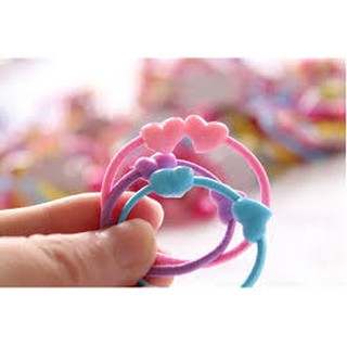 Túi dây buộc tóc cho bé  (50 dây)