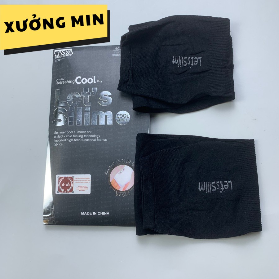 Găng tay chống nắng full box, Tất dài đeo tay nam nữ thể thao XƯỞNG MIN