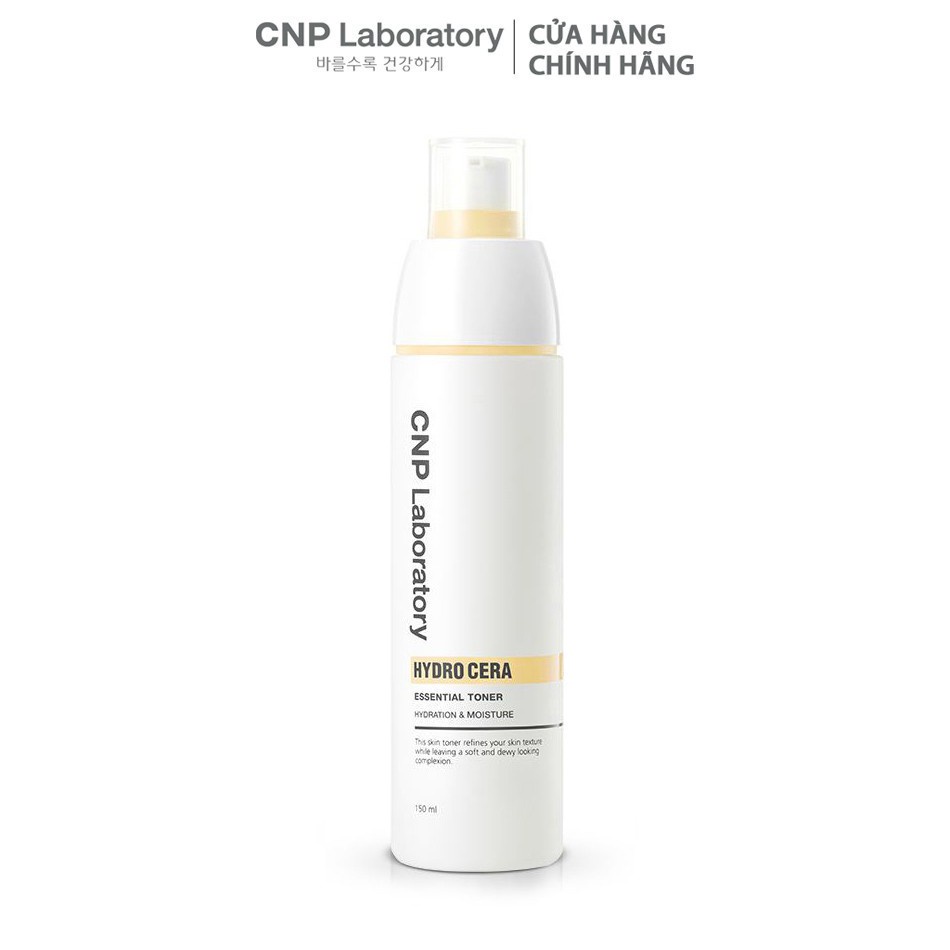Nước cân bằng dưỡng ẩm chuyên sâu dạng xịt CNP Laboratory Hydro Cera Essential Toner 150ml