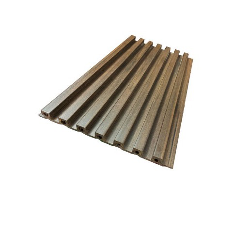 Tấm ốp trần tường nội ngoại thất gỗ nhựa composite, không cong vênh mối mọt, đẹp như gỗ tự nhiên