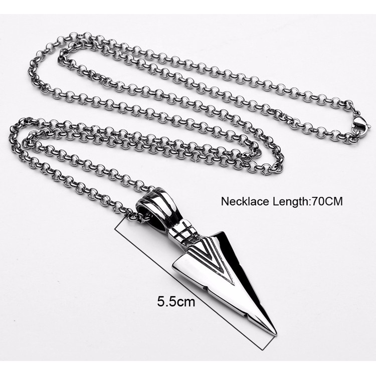Dây chuyền INCERUN cỡ ngắn bằng thép không gỉ phong cách retro Hàn Quốc