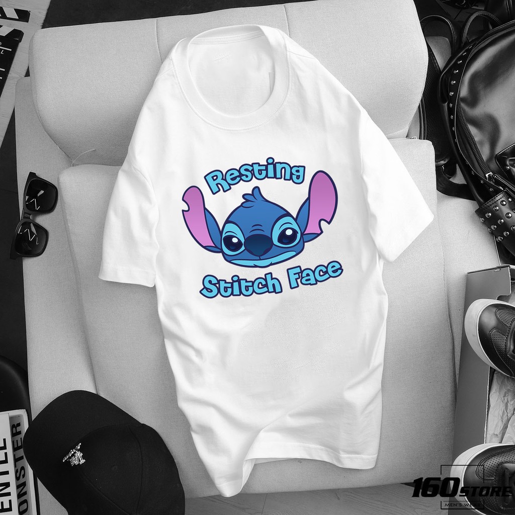 ÁO THUN NAM UNISEX STITCH-LILO IN HÌNH KHÔNG AI CÓ GIÁ RẺ CỰC SHOCK CÓ SIZE TRẺ EM - 115