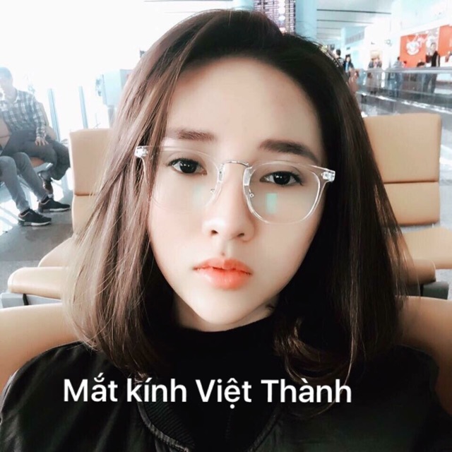 gọng Kính mắt cận vuông nhỏ teen kính ngố