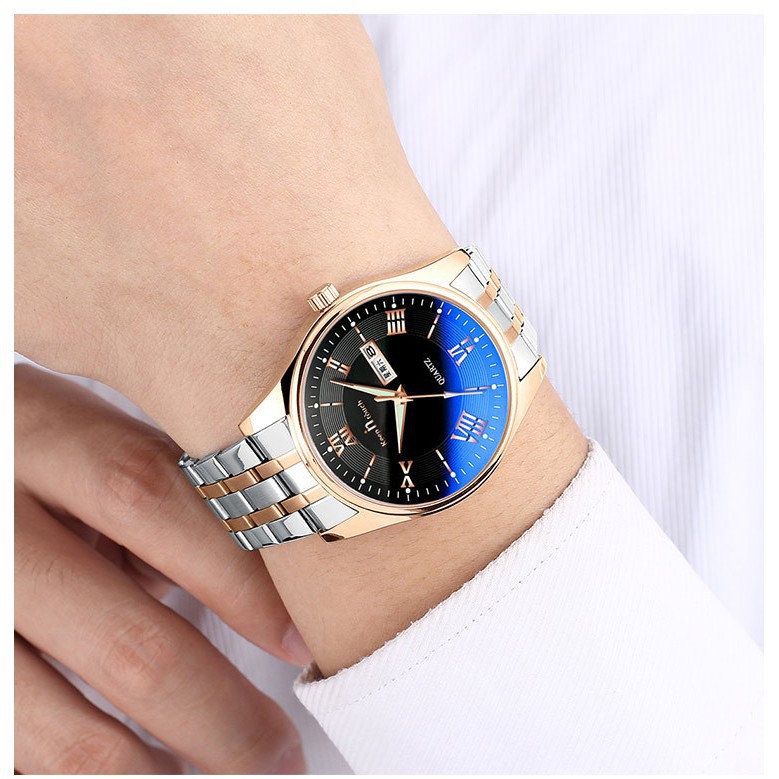 [ xả kho ] ĐỒNG HỒ NAM KEEP IN TOUCH 8196 DÂY THÉP HÀNG CHÍNH HÃNG