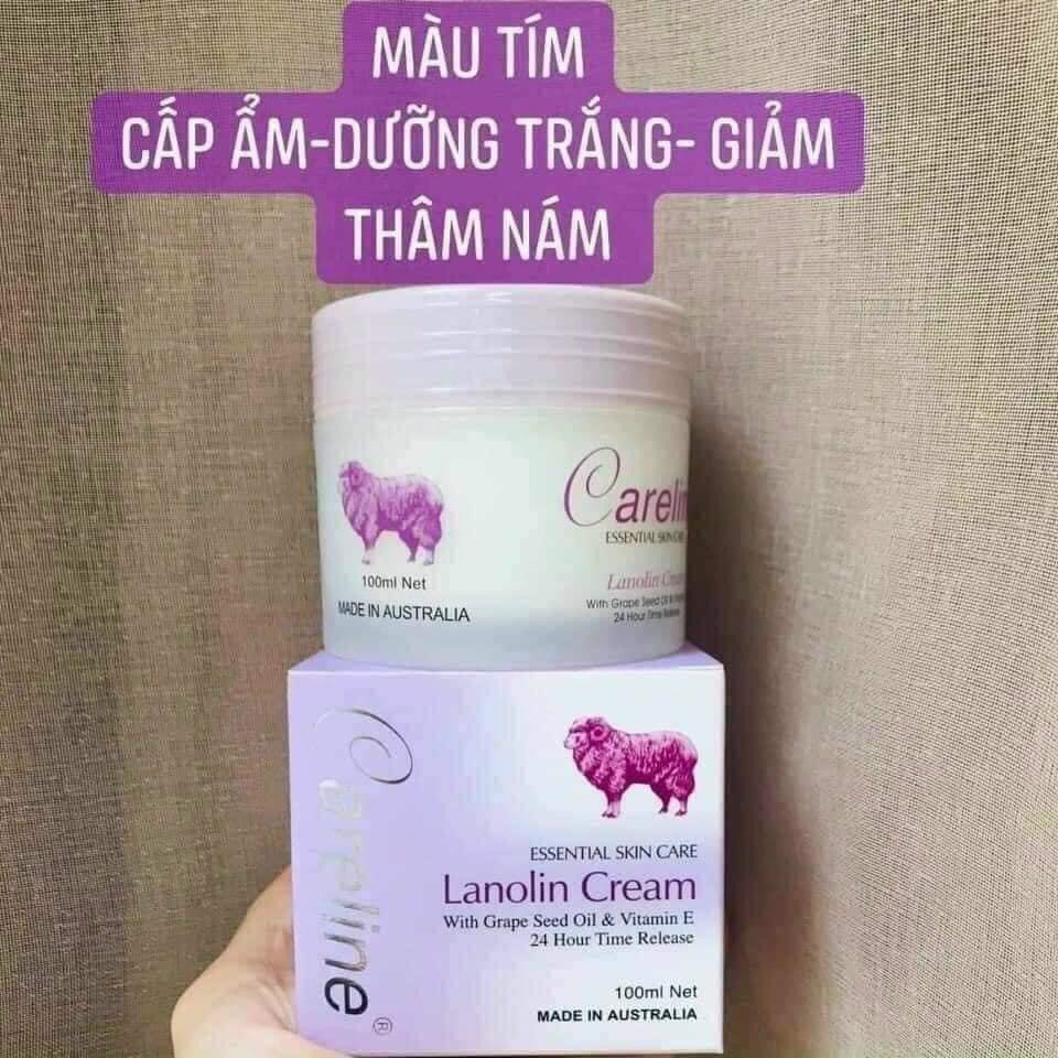 Kem cừu ÚC Careline Lanolin Cream 100ml (Date mới nhất) - Xuất xứ Úc