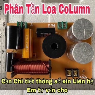 Phân tần loa column 8 loa 1 treble kèn