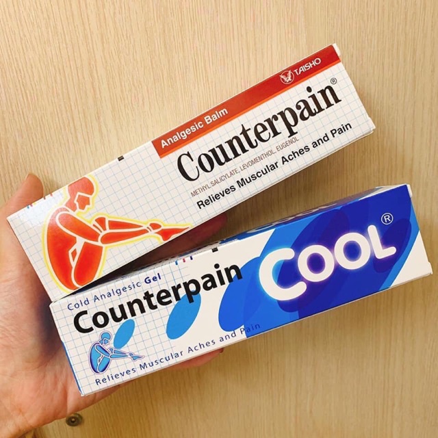 Dầu Xoa Bóp Nóng / Lạnh Counterpain Thái Lan 120G