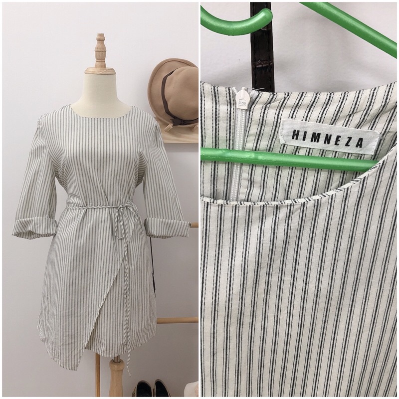 Đầm sơ mi xô linen dưới 65 kg