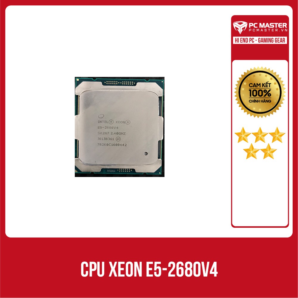  CPU Intel Xeon E5 2680v4 (2.4GHz - 3.3GHz, 14 Nhân 28 Luồng, LGA 2011-3) | WebRaoVat - webraovat.net.vn