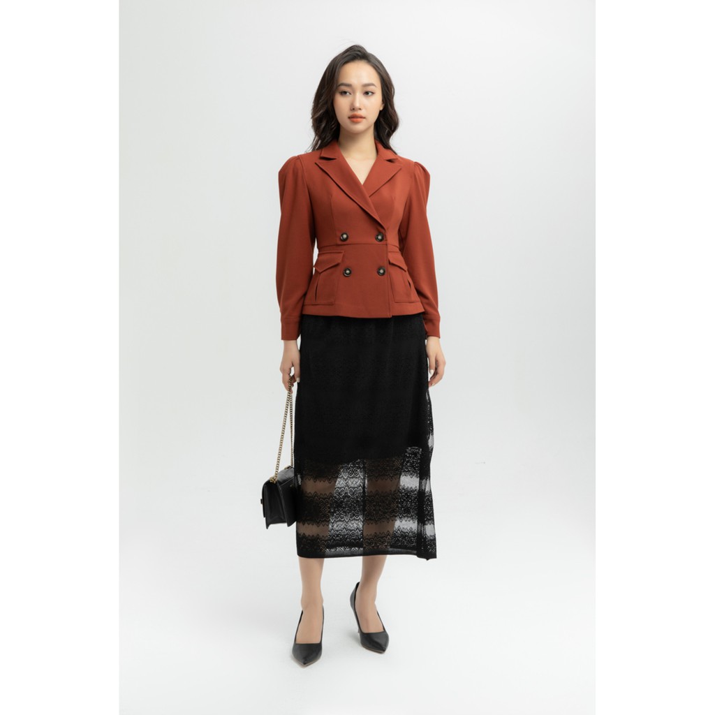 [NHẬP WABRTL5 GIẢM 10% TỐI ĐA 50K ĐH 250K ]Áo Vest nữ 2 túi dáng ngắn IVY moda MS 67M6101