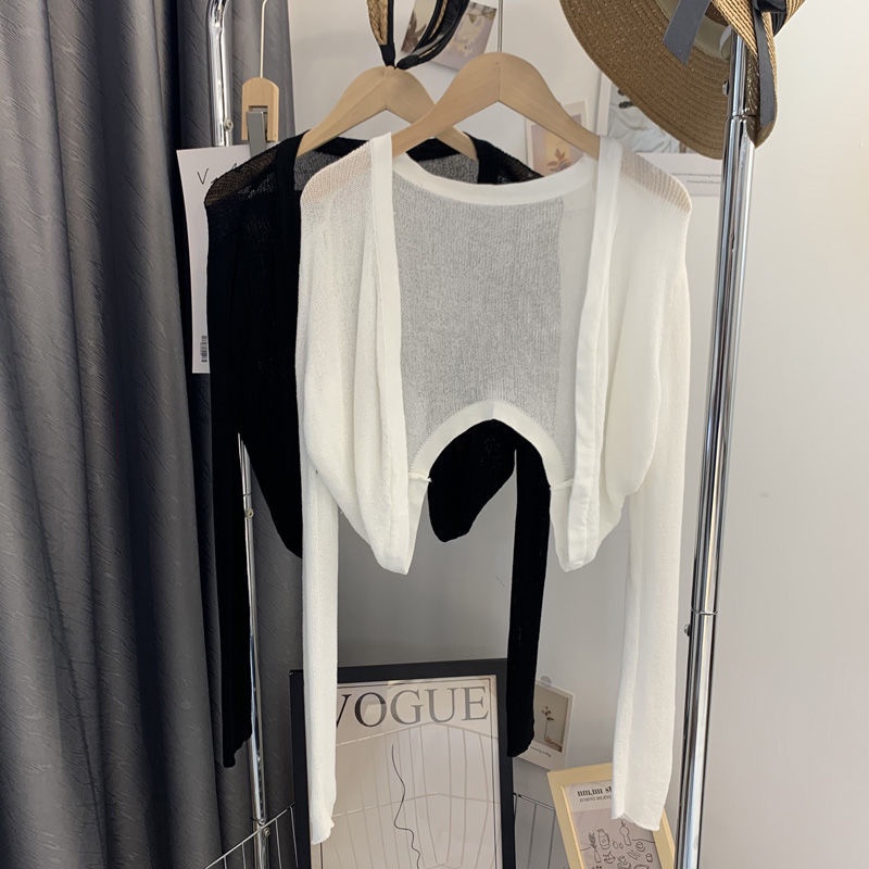 Áo Khoác Lụa Mỏng Thoáng Khí Thiết Kế Mới Thời Trang Mùa Hè Cho Nữ