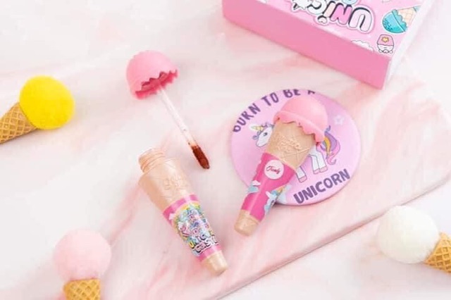 [1c Ko Hộp]Son Que kem siêu mềm mịn môi Unicorn Castle