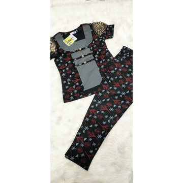 Bộ Quỳnh Anh tay ngắn quần dài mịn hàn sale