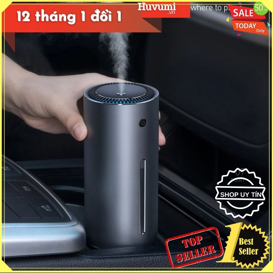 [Chính hãng-Sẵn] Máy phun sương tạo ẩm chuyên dùng cho xe hơi baseus 300ml Moisturizing Car Humidifier - LV696 New 100%