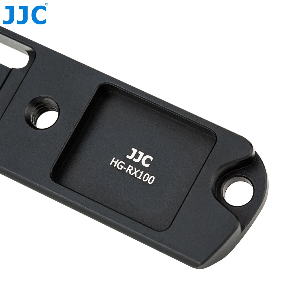 JJC HG-RX100 Tay Cầm Kim Loại Chống Trượt Đế Đĩa 1/4"-20 Tháo Lắp Nhanh Cho Máy Ảnh Sony RX100 VI VA V IV/III II RX100M7 RX100M6 RX100M5 RX100M5A RX100M4 RX100M3 RX100M2 RX100 Mark 6 5 4 3 2