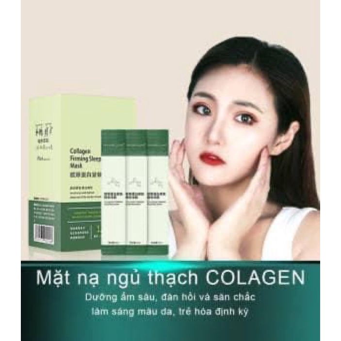 Mặt Nạ Ngủ Collage Dưỡng da căng bóng ,trắng da
