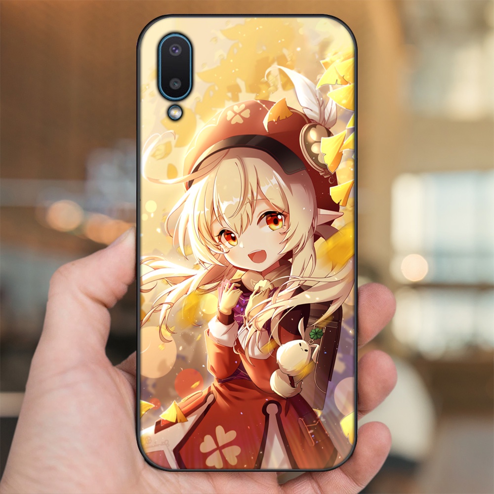 Ốp lưng Samsung A02 viền đen in hình Klee Genshin Impact