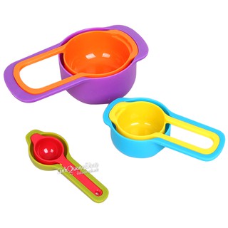 Bộ cup đong 6 màu