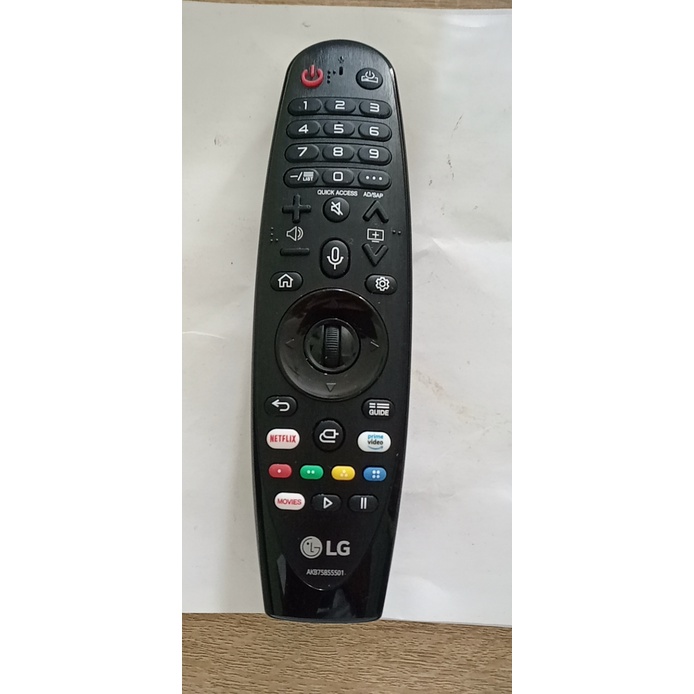 Remote điều khiển tivi LG có giọng nói AKB75855501. Model name: MR20GA chính hãng. Bảo hành 24 tháng.