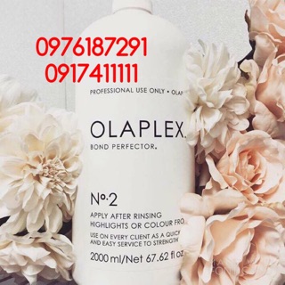 Sản phẩm tăng cường liên kết tóc số2 olaplex 2000ml