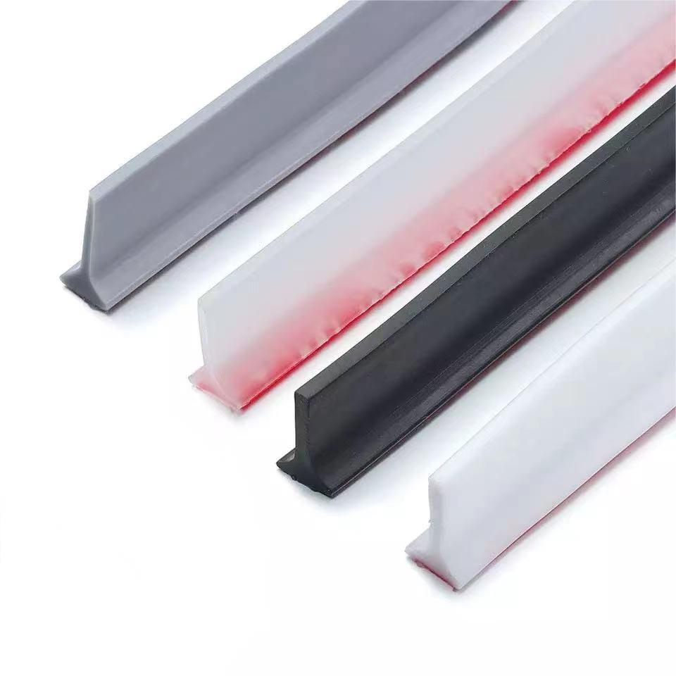 A-LIFE Dải Chặn Nước Bằng Silicone Tự Dính Chống Trượt Có Thể Uốn Cong Cho Nhà Tắm