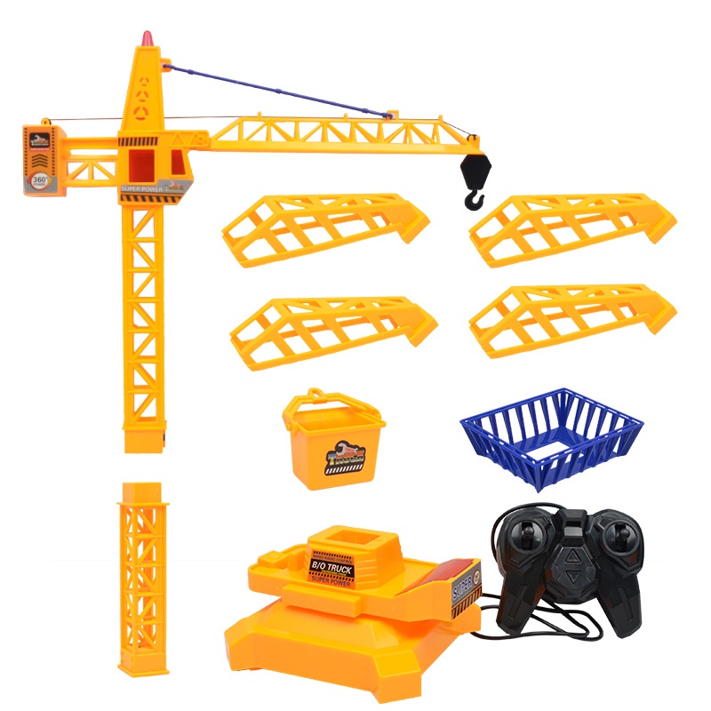 Xe Cần Cẩu Đồ Chơi Điều Khiển Từ Xa 30 Inch Dành Cho Trẻ Em