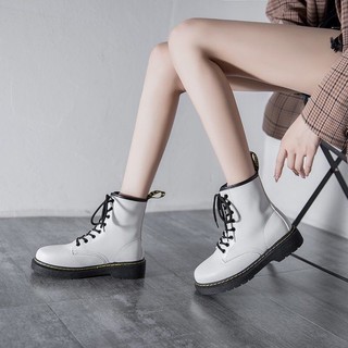 [ order 10-20 ngày ] boot 2 màu trắng đen, kèm ảnh thật