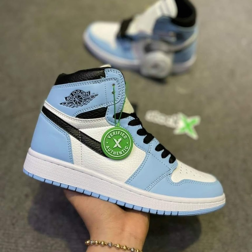 [FREE SHIP] Giày thể thao JDan Xanh Dương cổ cao nam nữ full box bill | BigBuy360 - bigbuy360.vn