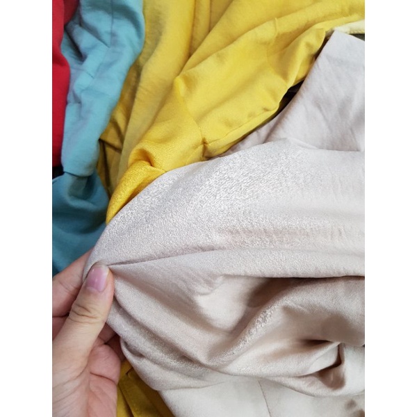 Đầm lụa midi dress hàng xuất dư