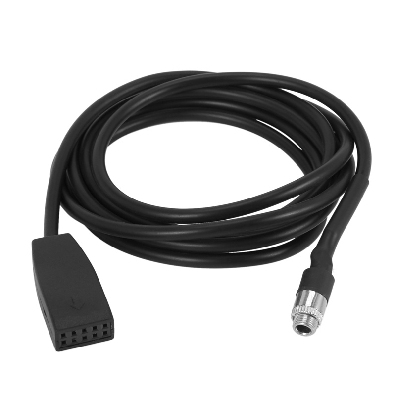 Đen Dây Cáp Usb Aux 10 Pin 3.5 mm Cho Xe Hơi Bmw E39 E53 Bm54 X5