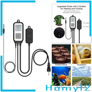 WiFi Temperature Controller Thermostat Heating Cooling Outlet APP Control