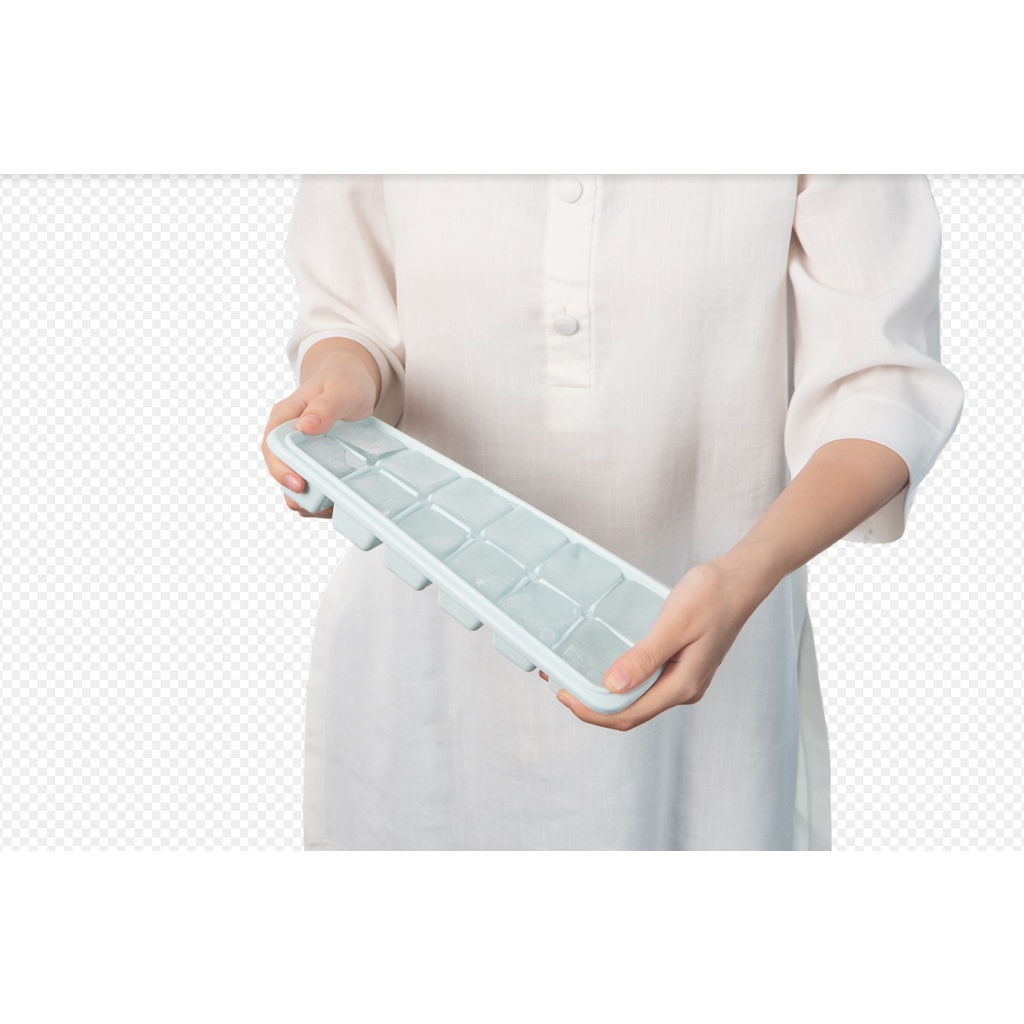 Khay đá vuông 12 viên Kari làm đá, làm thạch, trữ đồ ăn dặm chính hãng Inochi