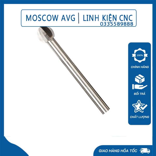 Mũi Khoét Sáo Diều Khoét Gỗ Hình Tròn Quả Đào Mũi Phá Thô Lắp Máy Mài Khuôn Cán 6mm Lưỡi 6 8 10 12 mm